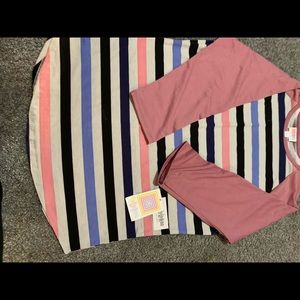 Stripped flowy shirt